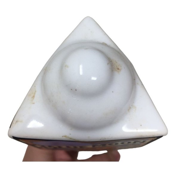 Blue Moon PUMPkin Ale Beer Tap Handle - White eramic with Triangular Head - Picture 6 of 7